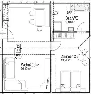 Daire Jauchza! Berg Mit 360 Grad Blick *